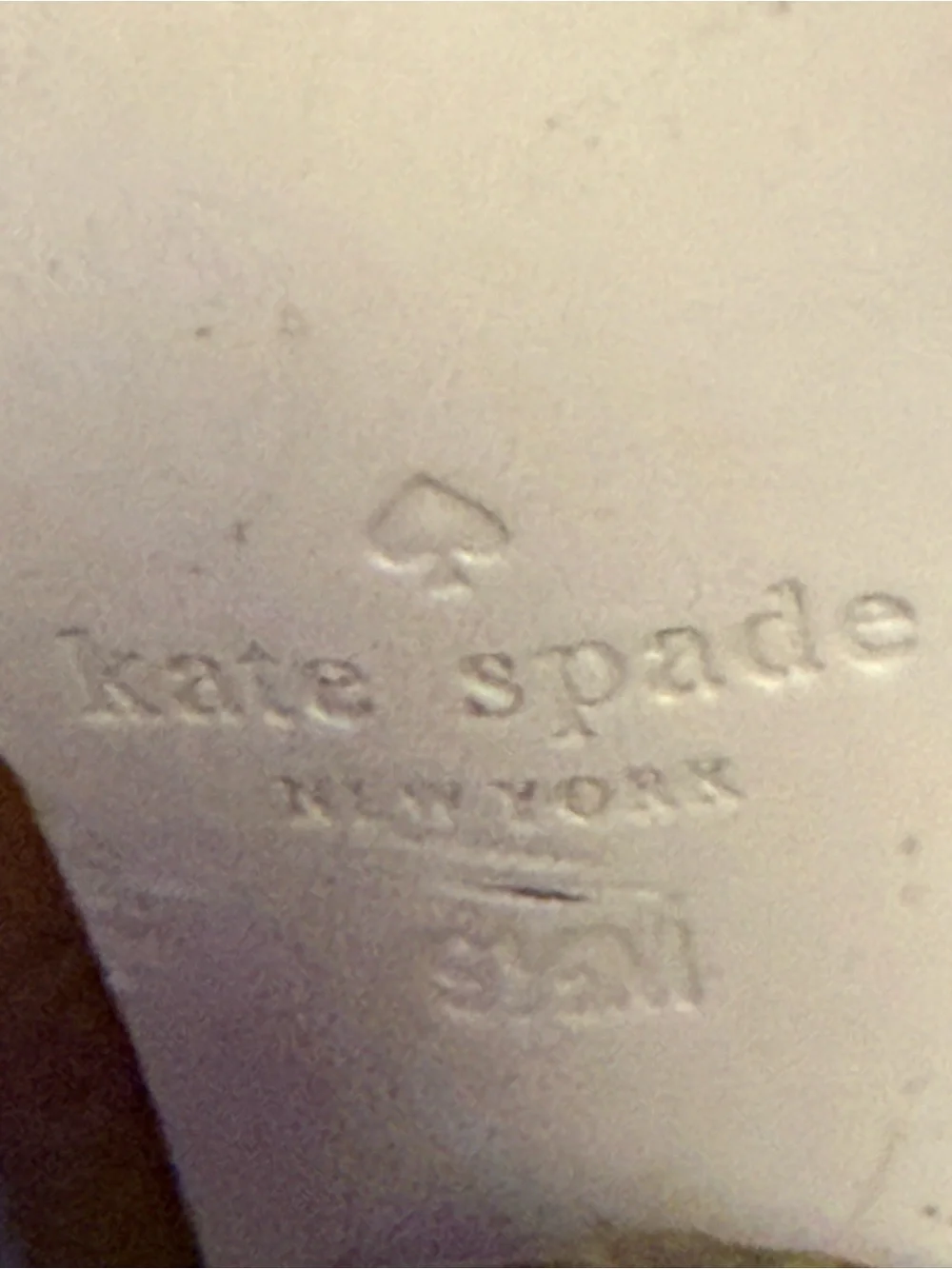 Kate Spade New York Brown Leather Block Heel Mule Sandals Size 8